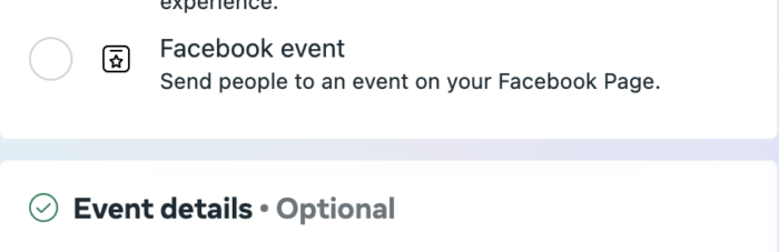 Facebook Event